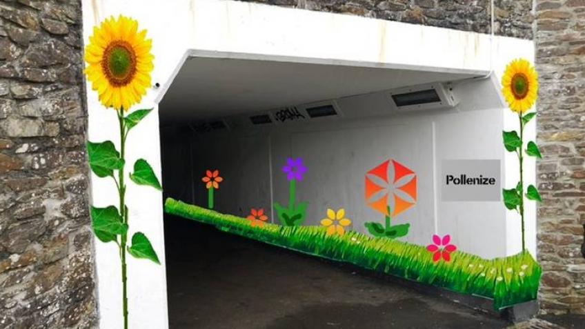Chaddlewood Art and Nature Subway Project