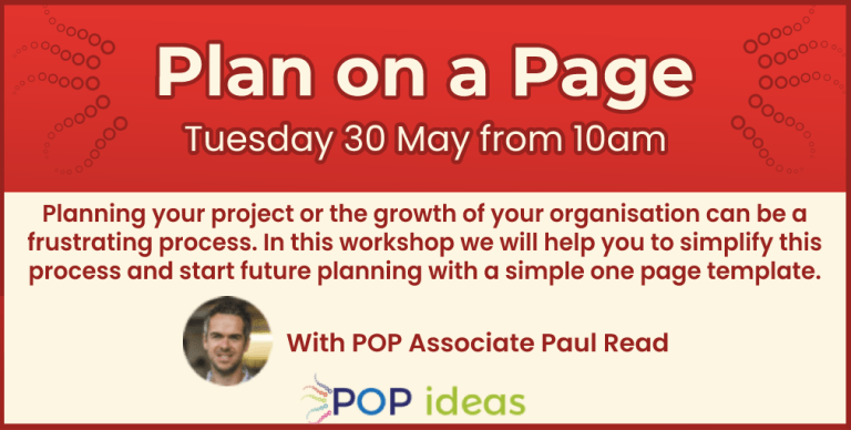 plan on a page